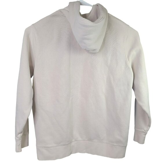 Levis Mens XL Standard Fit Hoodie Long Sleeve Hooded Sweatshirt Beige Ivory Whit - Picture 3 of 10